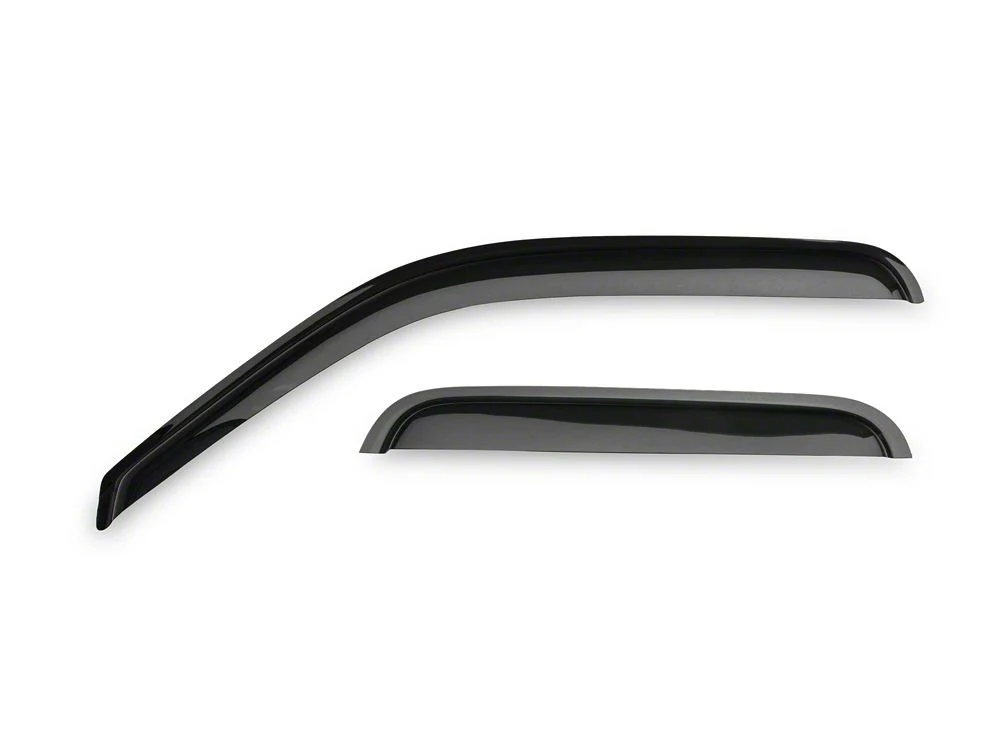 RedRock Window Deflectors; Front and Rear; Smoked (99-06 Sierra 1500 Extended Cab) - Image 3