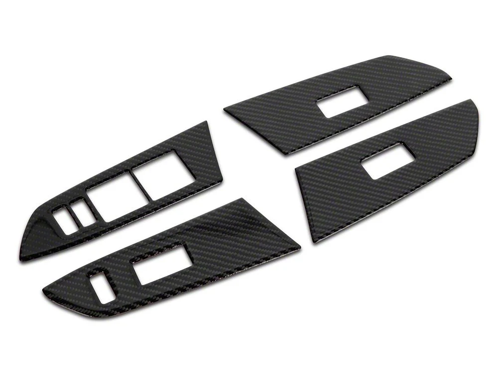 RedRock Window Switch Trim; Carbon Fiber (14-21 Tundra) - Image 2