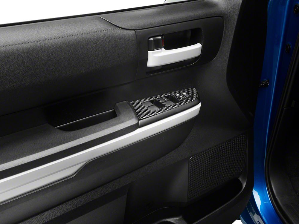 RedRock Window Switch Trim; Carbon Fiber (14-21 Tundra) - Image 4