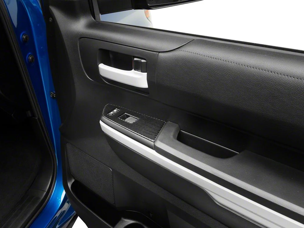 RedRock Window Switch Trim; Carbon Fiber (14-21 Tundra) - Image 7