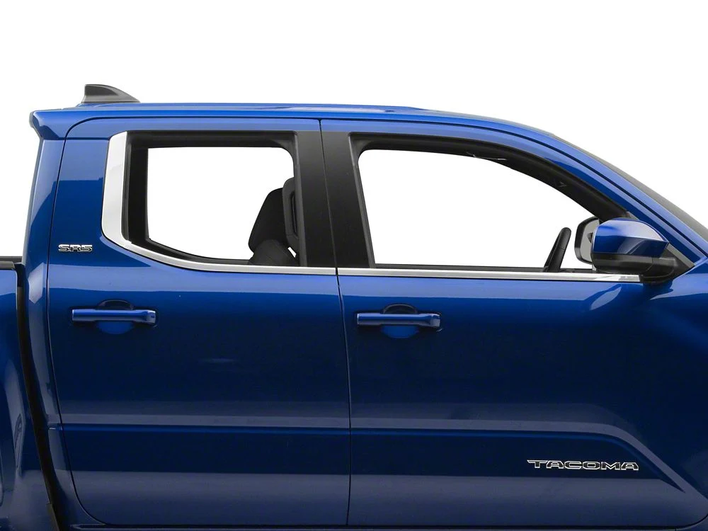 RedRock Window Trim; Chrome (24-26 Tacoma) - Image 4