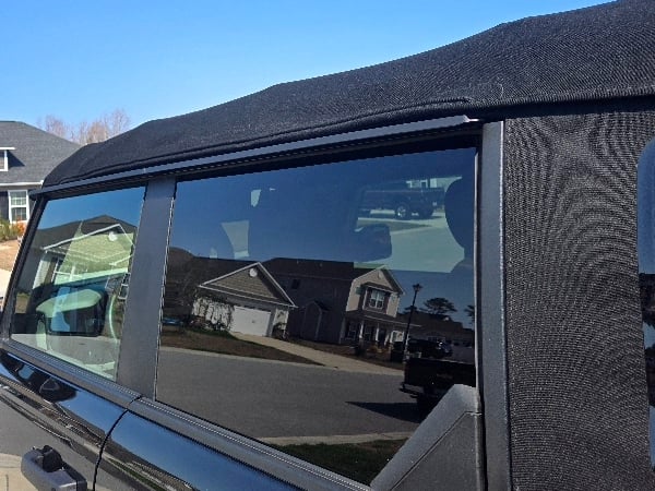 RedRock Window Visors; Matte Black (21-25 Bronco 4-Door) - Image 12