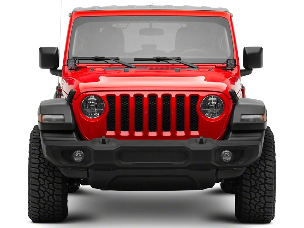 RedRock Windshield Hinge Light Mounts (18-25 Jeep Wrangler JL) - Image 6