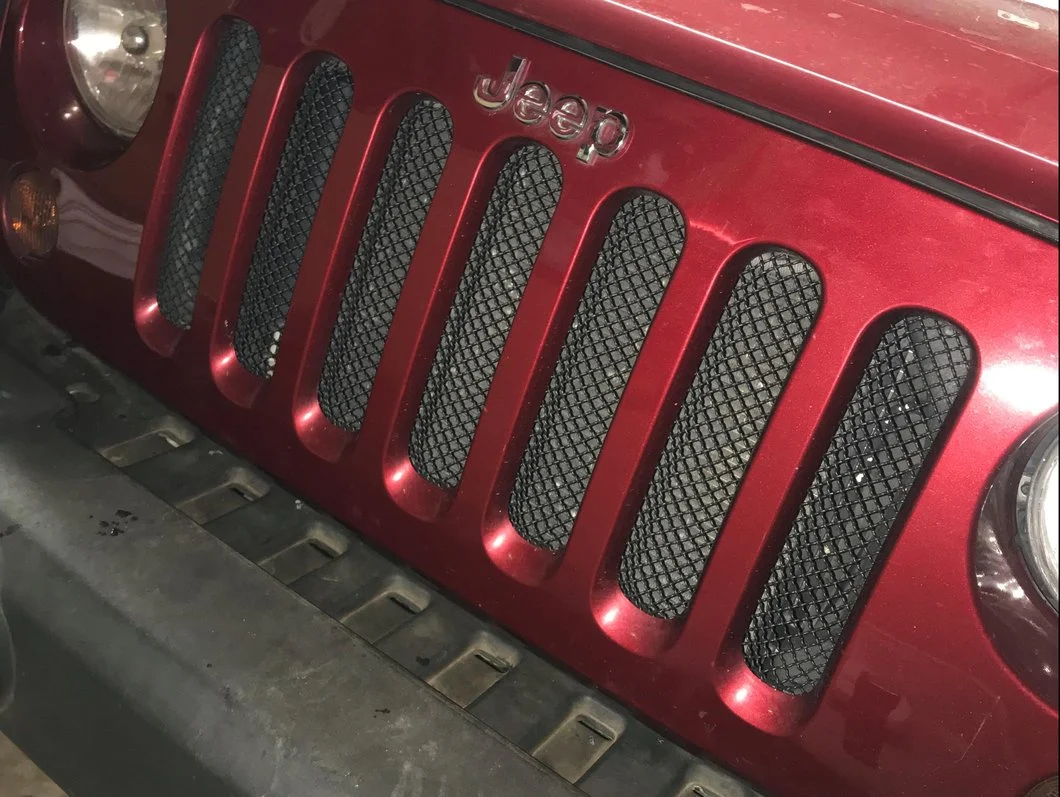 RedRock Wire Mesh Grille Insert; Black (07-18 Jeep Wrangler JK) - Image 14